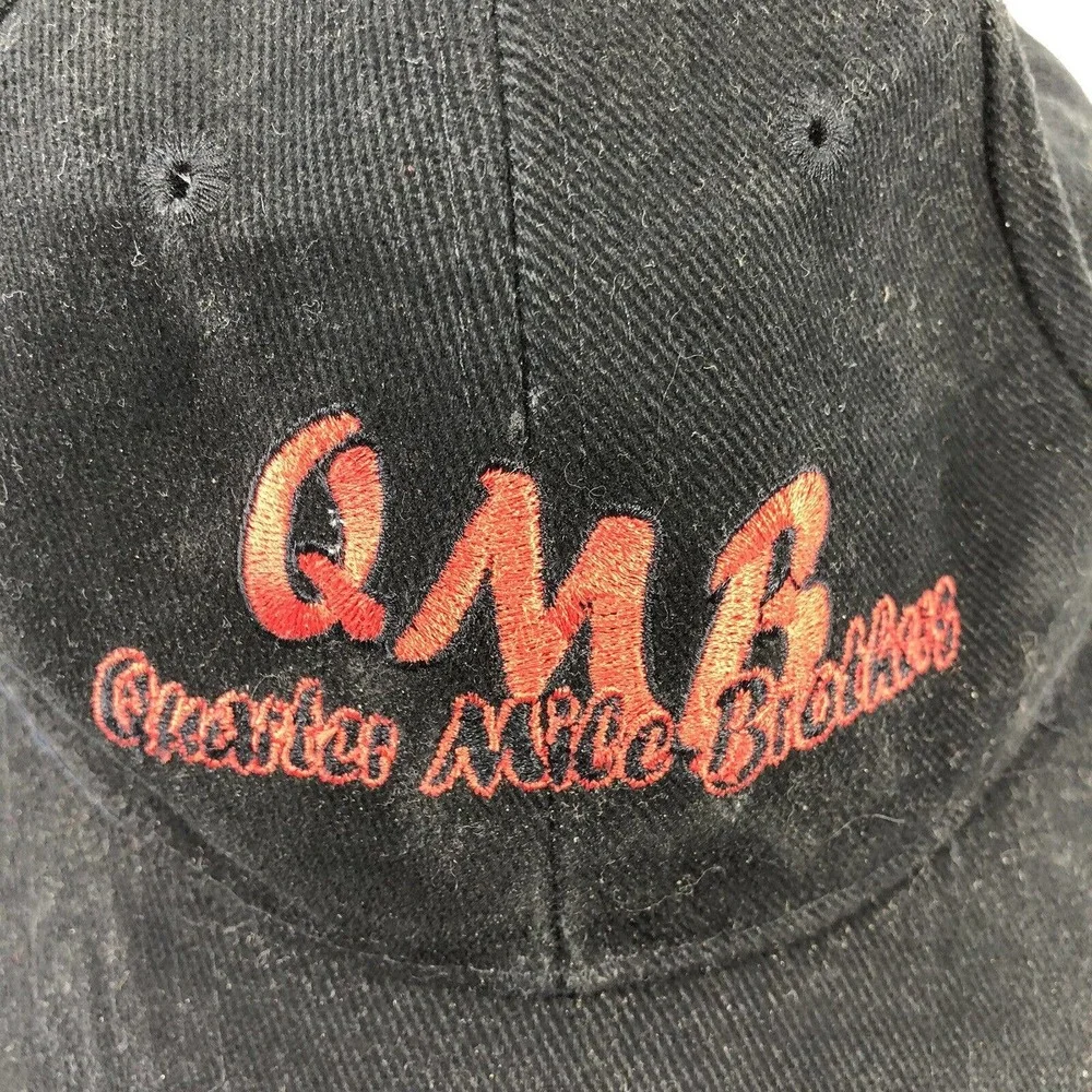 Quarter Mile Brothers Hat Cap Adjustable Strap Back One Size Fits Most OSFM